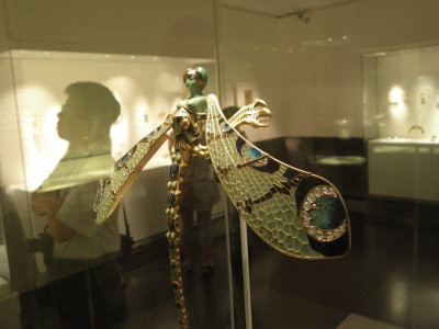 Musée Calouste Gulbenkian : bijoux Lalique
