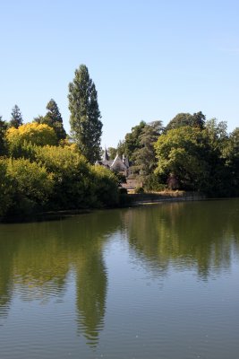 Czy : L'Yonne et le chteau de Belle-vue