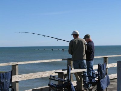 FISHING FROM THE PIER