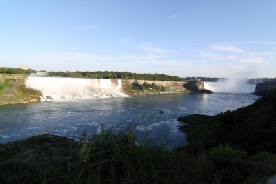 THE AMERICAN AND CANADIAN FALLS