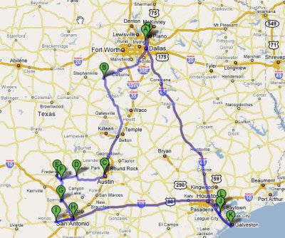 Scenic Spots in Texas
