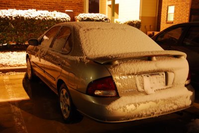 I wonder how Sarinna drove her car home?!!!!