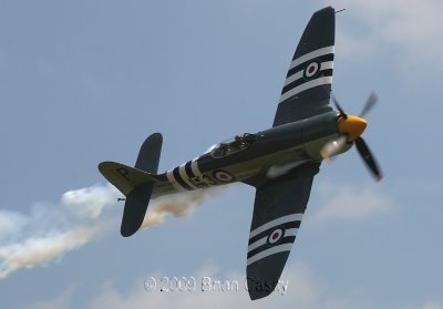 Hawker Siddeley MK10 Sea Fury NX15S