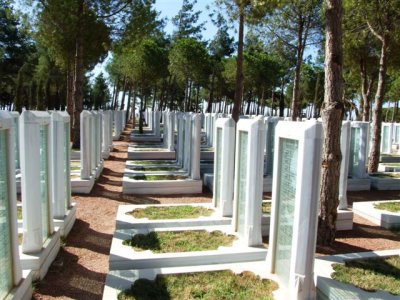 All Turkish soldiers killed in the battles are listed here