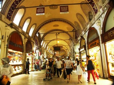 Grand Bazzar- a less crowded alleyway