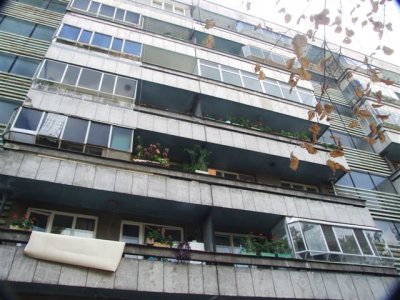Central apartment block