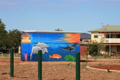 Point Sampson Playground murals