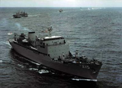 HMAS Stalwart, fleet entry, served on her in 1977-78