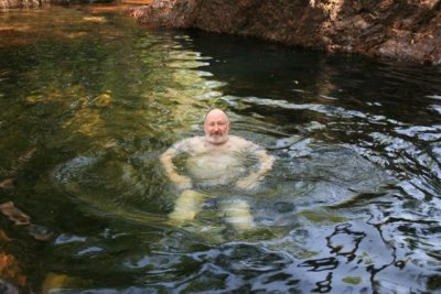 Bluey Waterhole, time for a dip