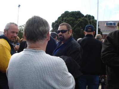 HMAS Leeuwin  Brian and Dingo