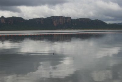 Relections across the Dam