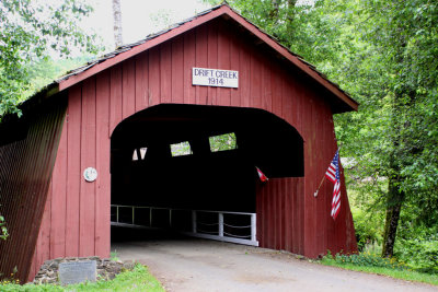 Drift Creek (Bear Creek) Covered Bridge 