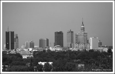 Warsaw City Panorama
