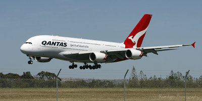 Qantas Airbus A380 - Nancy-Bird Walton