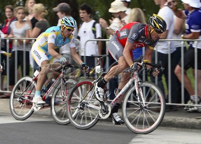 Lance Armstrong and Oscar Pereiro (CCC10_5682)