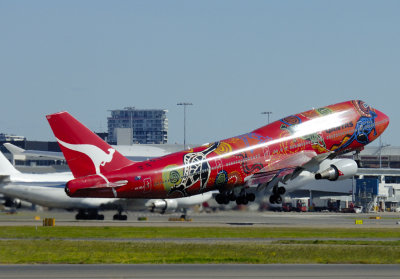 747-400 'Wunala Dreaming' Sydney