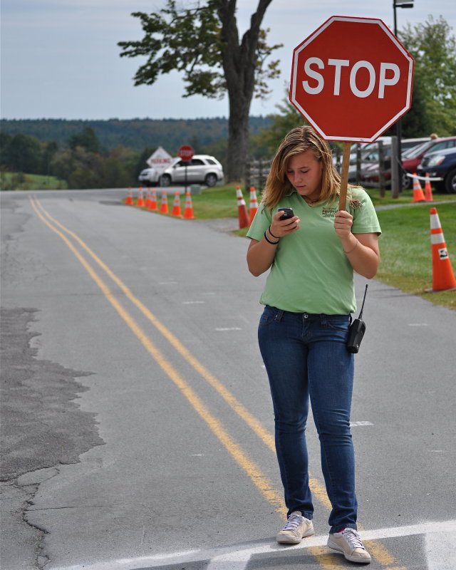 Directing Traffic and Texting