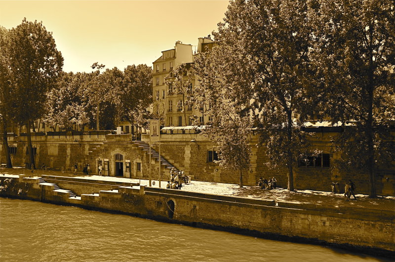 Along the Seine