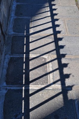 Shadows on the Sidewalk
