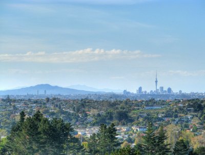 Auckland CBD From Forest Hill Rd