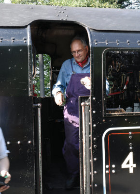 BRUCE MORGANS who has been with the Railway since 1996.
