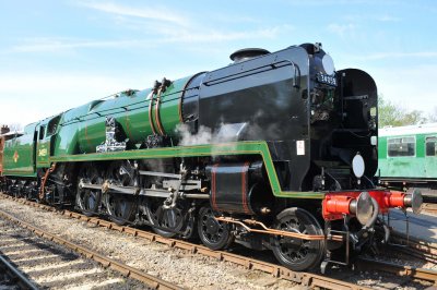 Bluebell Railway - Naming Ceremony for 34059