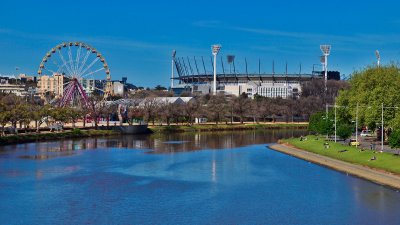 The Bank of Yarra River