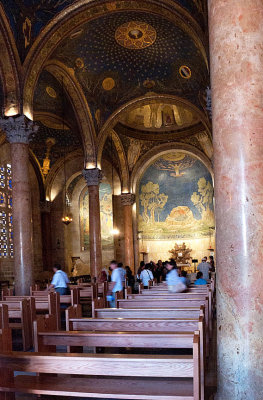 Inside View of the Church of All Nations