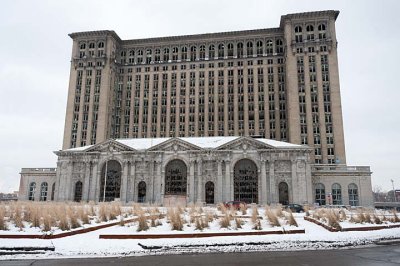 Monumental Ruins Of Detroit