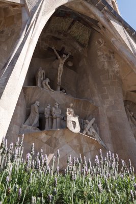 Sagrada familia - Basilica and Expiatory Church of the Holy Family from the architect Antoni Gaudi