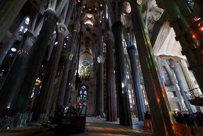 Sagrada familia - Basilica and Expiatory Church of the Holy Family from the architect Antoni Gaudi