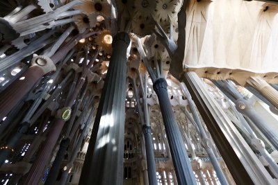 Sagrada familia - Basilica and Expiatory Church of the Holy Family from the architect Antoni Gaudi