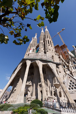 Sagrada family from the architect Antoni Gaudi  More pictures here 