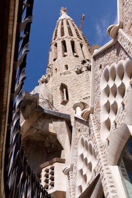 Sagrada familia - Basilica and Expiatory Church of the Holy Family from the architect Antoni Gaudi