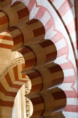 Great mosque of Cordoba who became a cathedral in the 13 century