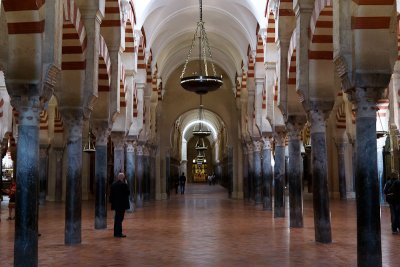 Great mosque of Cordoba who became a cathedral in the 13 century