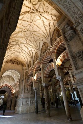 Great mosque of Cordoba who became a cathedral in the 13 century