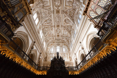 Great mosque of Cordoba who became a cathedral in the 13 century