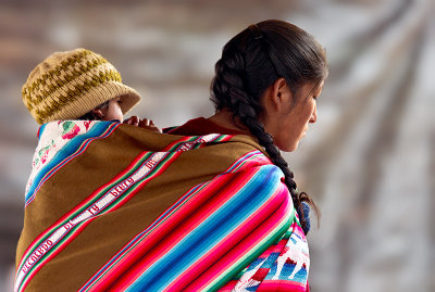 Quechua Mother and Baby, II