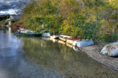 Autumn Boats