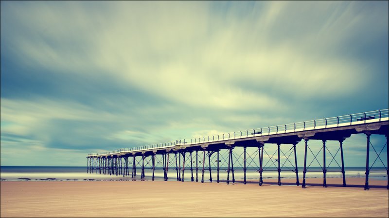 Saltburn Pier.