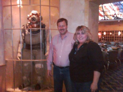 With he who cannot be named on CW any longer - John Ozechowski - after dinner in VA Beach, at a seafood buffet. It was GREAT!