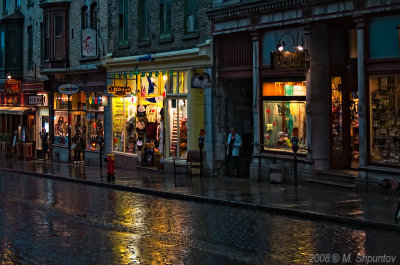 Rainy Light on Rue St-Jean