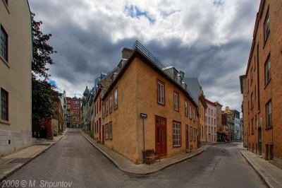 Quebec City Streets, HDR