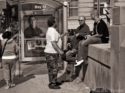 Street in 50mm Black & White. Candids