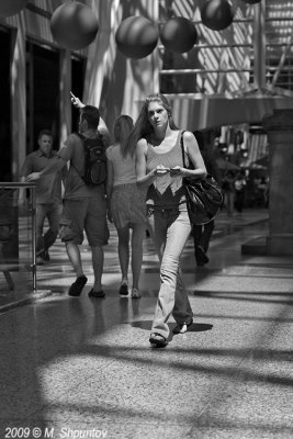 Street in 50mm Black & White. Candids