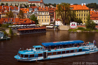 Vltava West Bank.,Little Venice, Prague