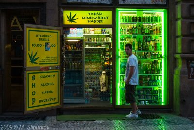 Night Refreshment shop, Prague
