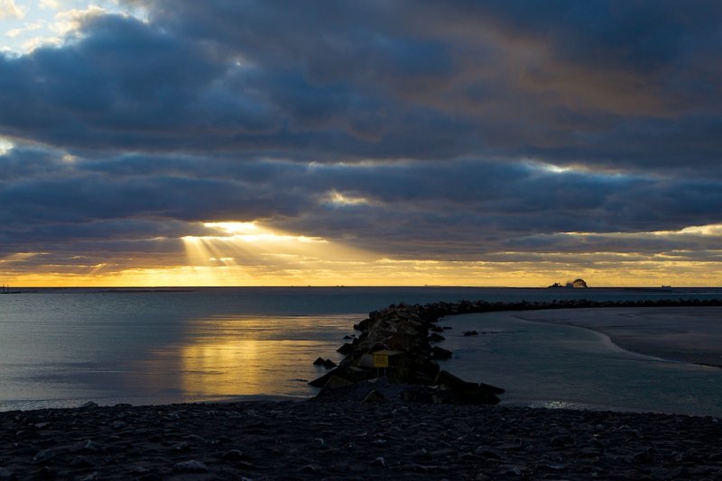 Golden light