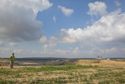 Looking over the Kostolac/Viminacium area